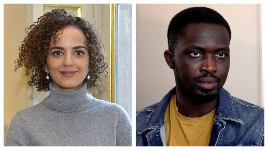 Leïla Slimani et Mohamed Mbougar Sarr 